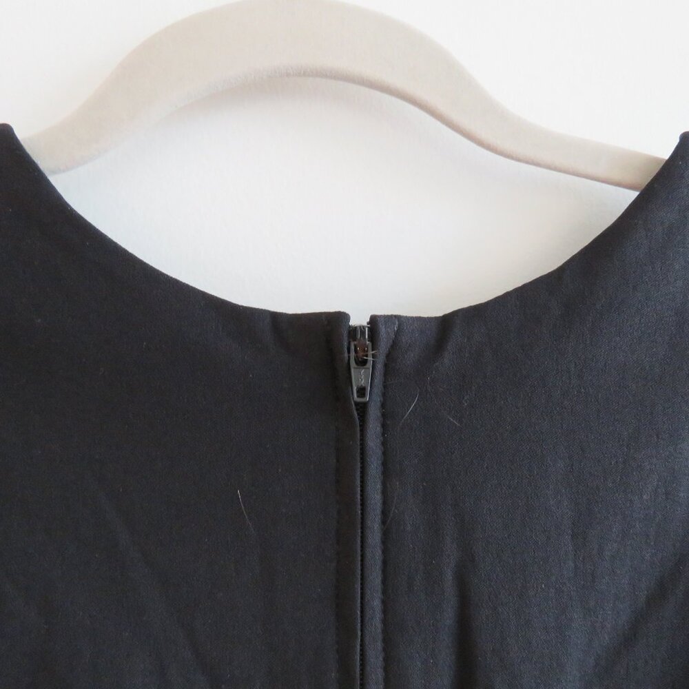 STOP STARING Black Obsession Sweetheart Peplum Retro Wiggle Dress 50s Rockabilly - Picture 11 of 14